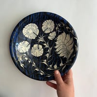 Image 2 of Midnight Floral Pasta Bowl 3