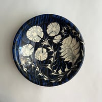 Image 1 of Midnight Floral Pasta Bowl 3