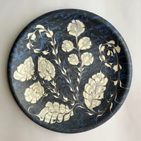 Image 1 of Midnight Floral Platter 2