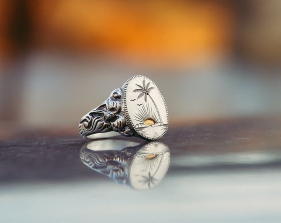 Image of Golden Sunset Signet 