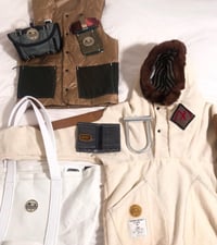 Image 3 of Reworked Vintage Army Blanket Pullover Coat