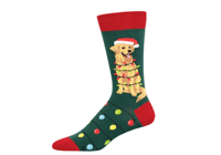 Image 3 of Dog Gone Lights Crew Socks