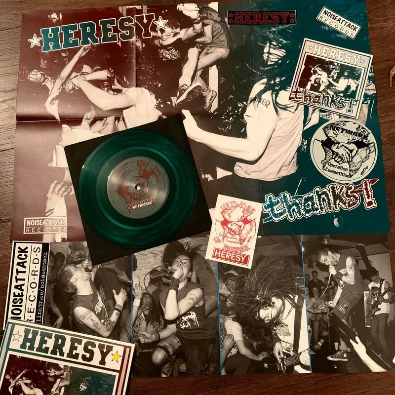 Image of HERESEY - "Thanks" 7"