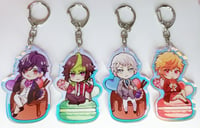 Image 3 of Cupid Parasite Rainbow Acrylic Charm