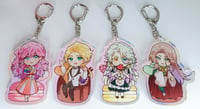 Image 4 of Cupid Parasite Rainbow Acrylic Charm