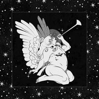 Trumpeting Angel - Square Print