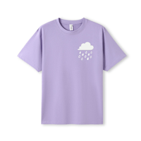 Image 4 of 3D puff rain cloud t-shirt