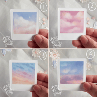 Image 3 of (DEFECT) Mini Polaroid Diecut Stickers