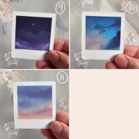 Image 5 of (DEFECT) Mini Polaroid Diecut Stickers