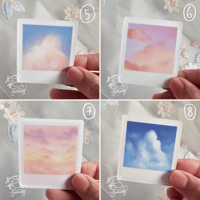 Image 4 of (DEFECT) Mini Polaroid Diecut Stickers