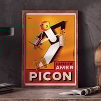 Image 1 of Amer Picon | Severo Pozzati | Vintage Poster | Wall Art Print