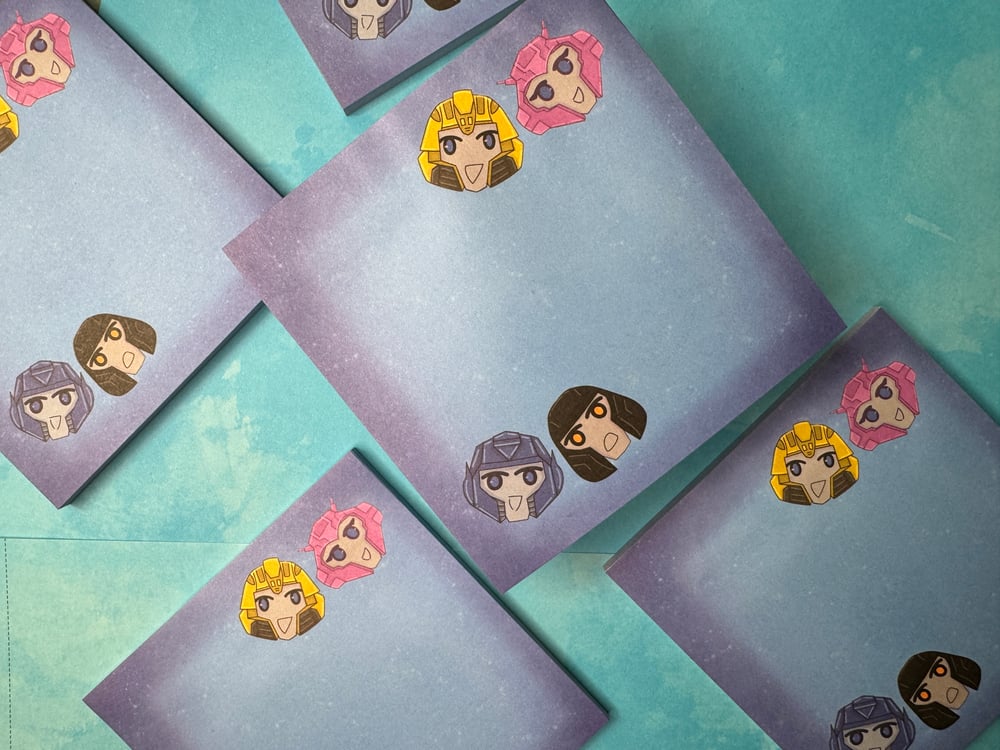 Image of Energon Sticky Notes