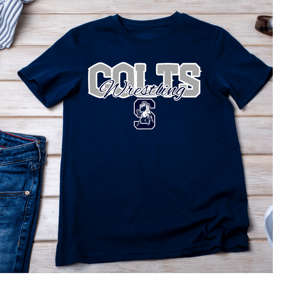 Image of Colts Wrestling Tee