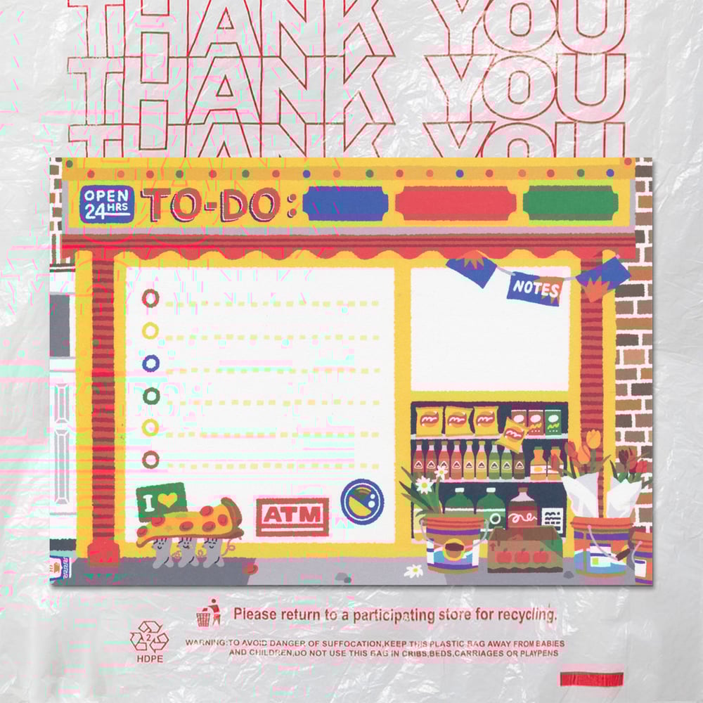 Image of NYC Deli To-Do Memo Pad