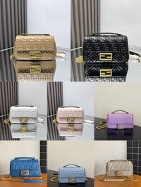 Image 1 of FF Leather Baguette 