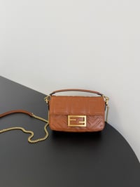 Image 10 of FF Leather Baguette 