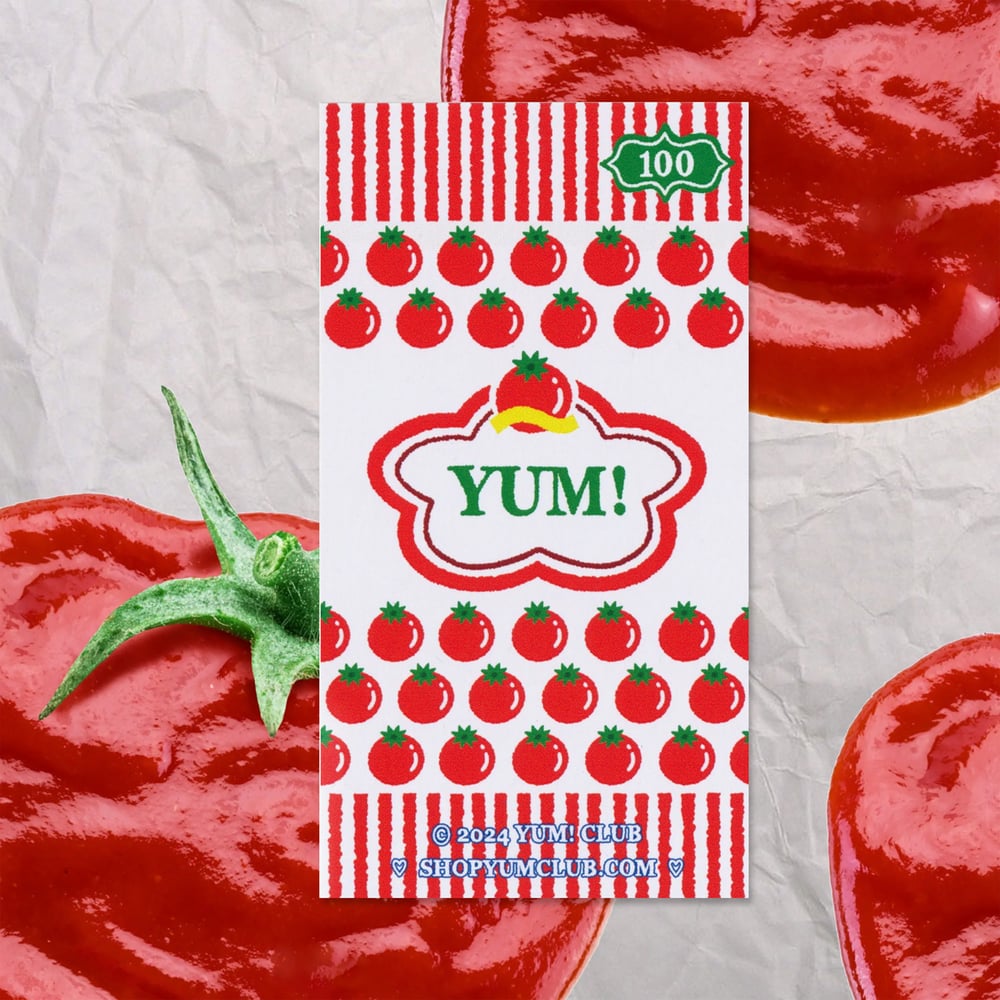 Image of Ketchup Mini Memo Pad
