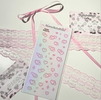 Image 1 of Neon Hearts Sticker Sheet