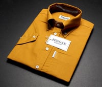 Image 4 of JEGGAE SHIRT 'GOLD-MUSTARD' MEN'S SHORT & LONG SLEEVE