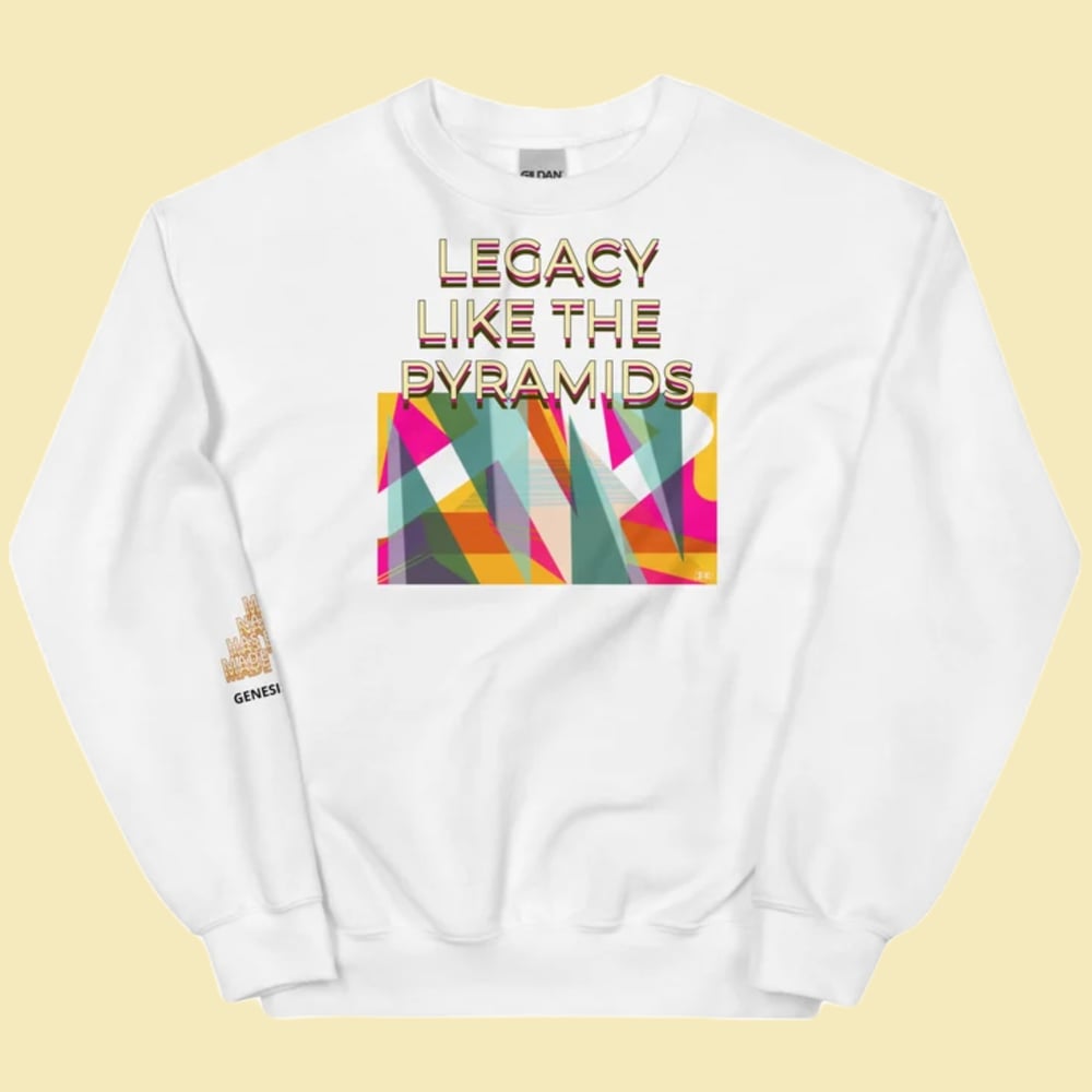 Image of "PYRAMIDS" Unisex Sweatshirt