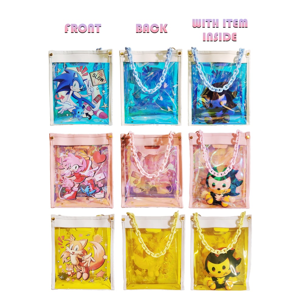 Sonic Holo Crossbody Bags