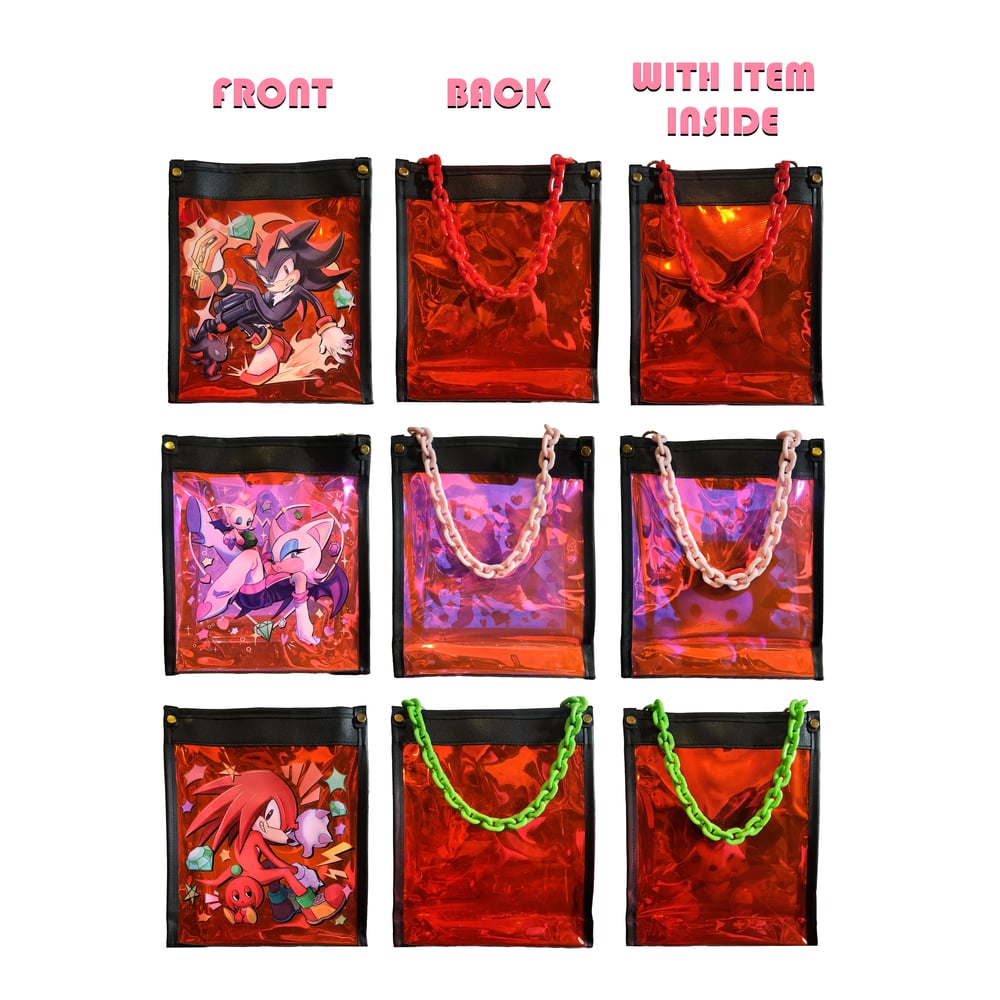 Sonic Holo Crossbody Bags