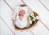 Image 14 of Wooden heart white