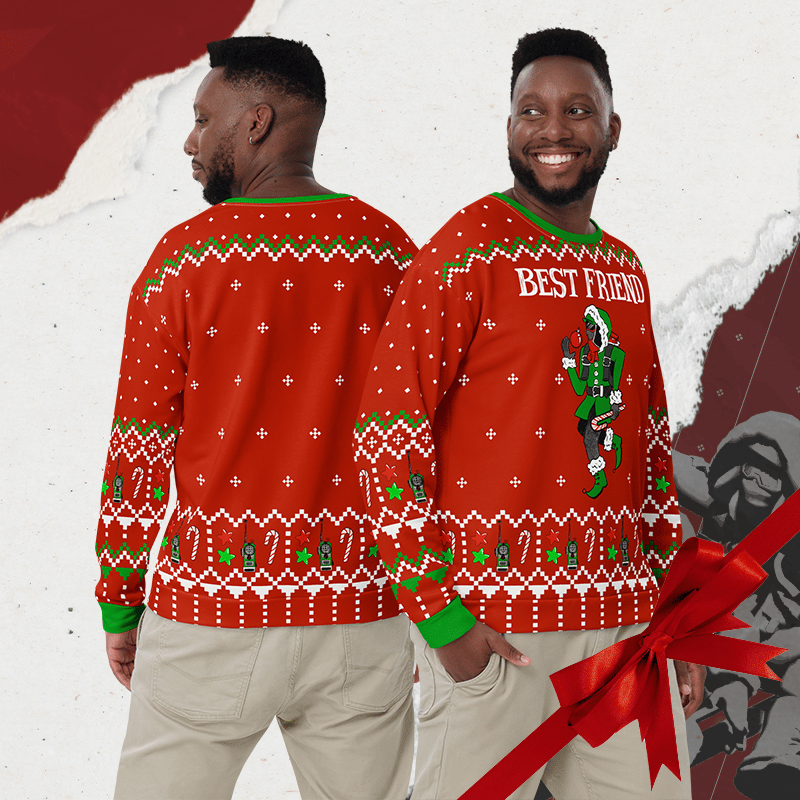 2024 Festive Season Best Friend Sweater Total Mayhem Games