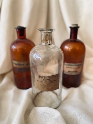 Image of Véritables flacons d'apothicaire, très grande taille