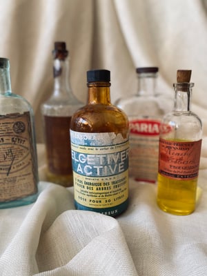 Image of Véritables flacons d'apothicaire, grande taille