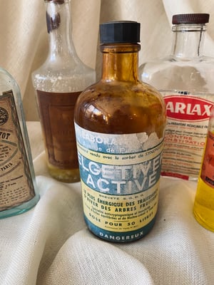 Image of Véritables flacons d'apothicaire, grande taille