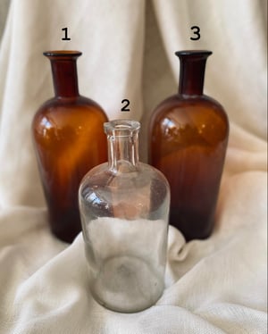 Image of Véritables flacons d'apothicaire, très grande taille, sans étiquette