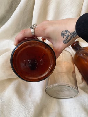 Image of Véritables flacons d'apothicaire, très grande taille, sans étiquette