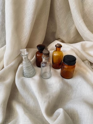 Image of Véritables flacons d'apothicaire, petite taille, sans étiquette