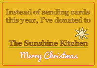 Christmas Card Donation Graphic