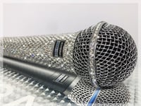 Image 4 of SHURE SM58/Beta 58A WIRED VOCAL MIC IN CLEAR CRYSTALS