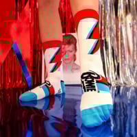 Image 3 of David Bowie Aladdin Sane Socks