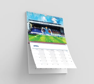 Image of 2025 Calendar for Rangers Fans