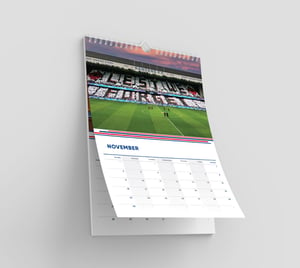 Image of 2025 Calendar for Rangers Fans