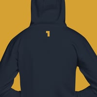 Image 2 of Goldfat Essentials Hoodie Navy