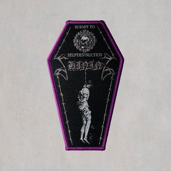 Image of Shining "Submit To Self-Destruction (Purple)" Patch