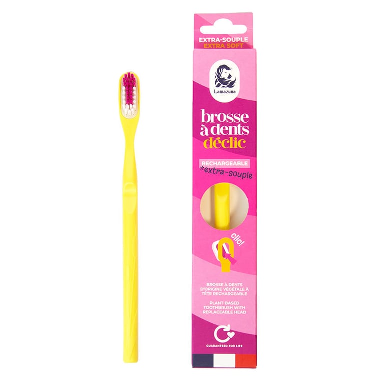 Brosse à dents et recharges tête de brosse à dents - 98% d'origine végétale - Lamazuna Image 14