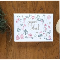 Image 1 of Carte de voeux *Joyeux Noël*
