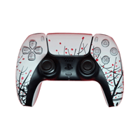 Custom Blossom-Themed PS5 DualSense Controller – Drift-Free Precision