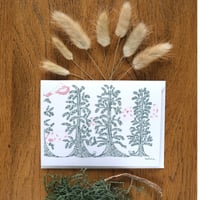 Image 1 of Carte de voeux *Forêt d'hiver*