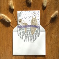 Image 1 of Carte de voeux *Let it snow Birds*