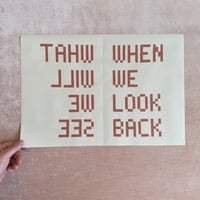 Image 2 of WHAT/WHEN Print