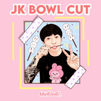 Image 3 of 🚨 [END OF THE YEAR PRE-ORDER] 👀👀HOOBACK; JK BOWL CUT; ARE YOU SURE 👀👀🚨