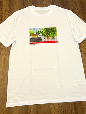 Image of Pen Pals - Hubba Hideout shirt (DTG printed) - charity fundraiser for PAPYRUS