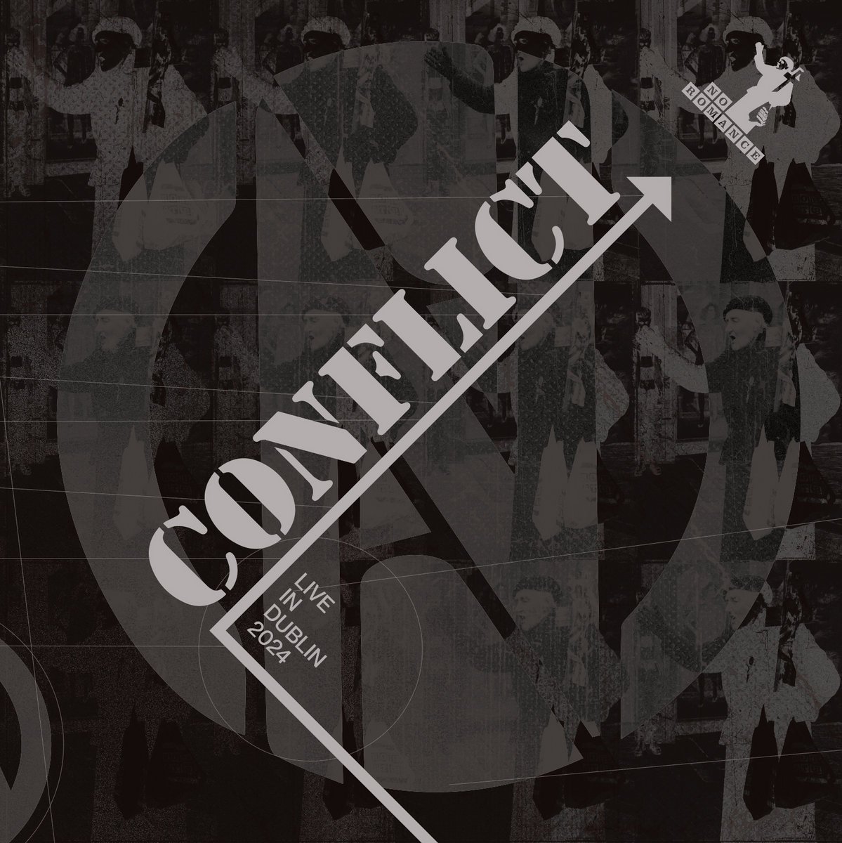 Image of CONFLICT - LIVE IN DUBLIN 2024 DOUBLE 10" RED VINYL LP